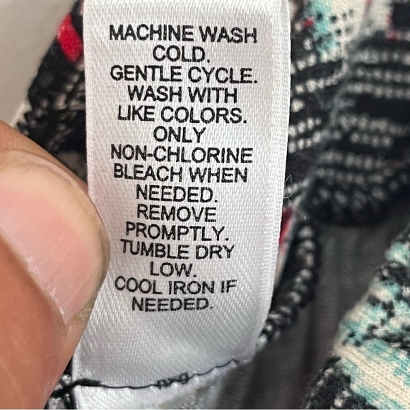 Women’s Cato Plus Size 18W Geometric Pattern Maxi Skirt Pull On Elastic Waist - Picture 7 of 10